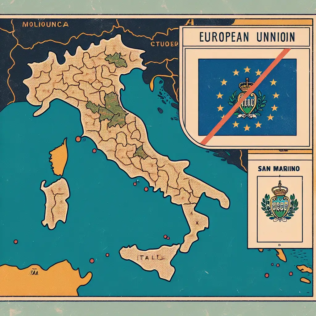 ¿Por qué San Marino no es parte de la UE si está en Italia?