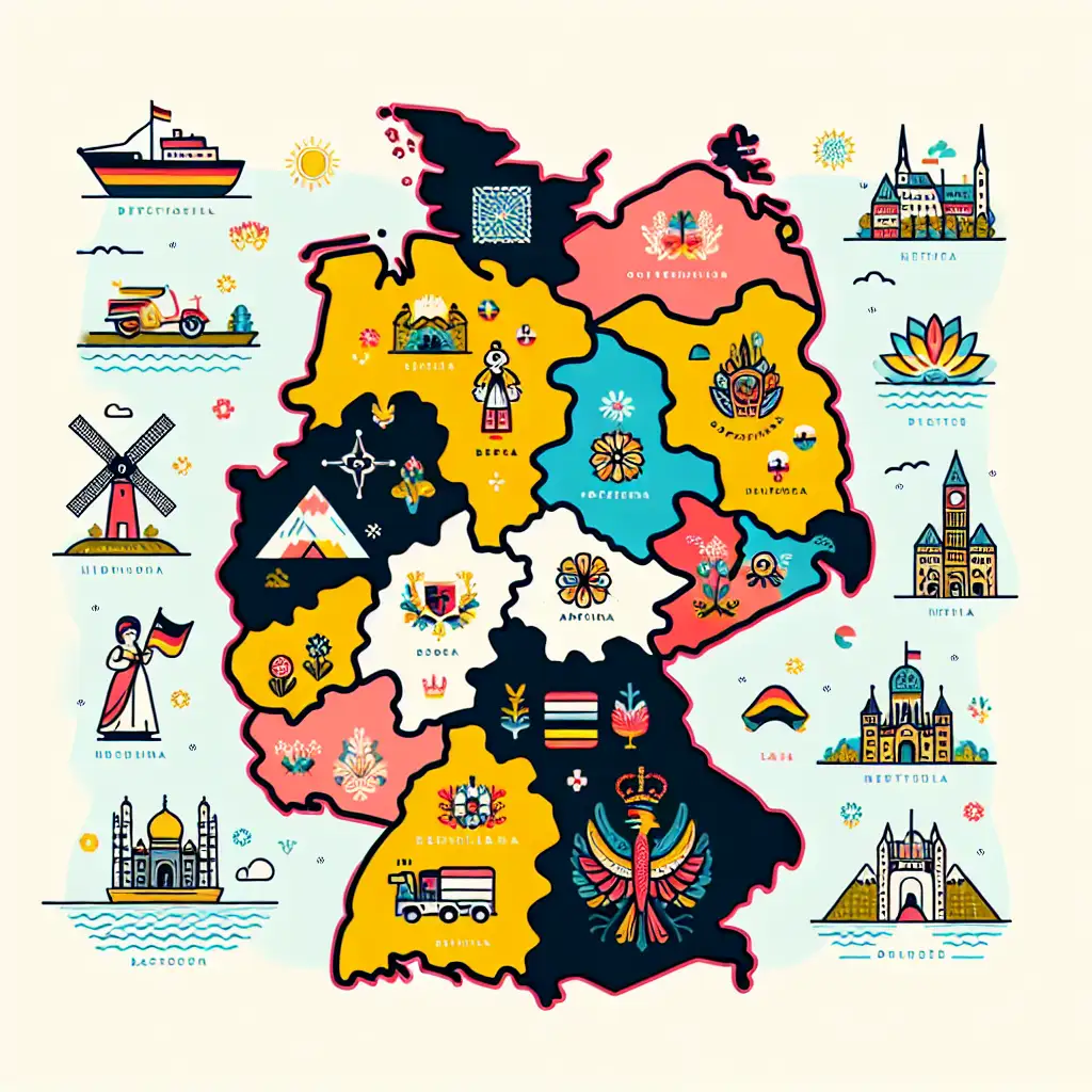 ¿Qué estados federados componen Alemania y sus características?