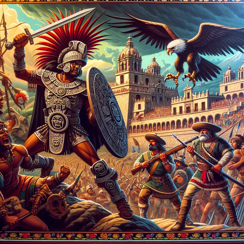 ¿Cómo resistieron los aztecas la conquista española?