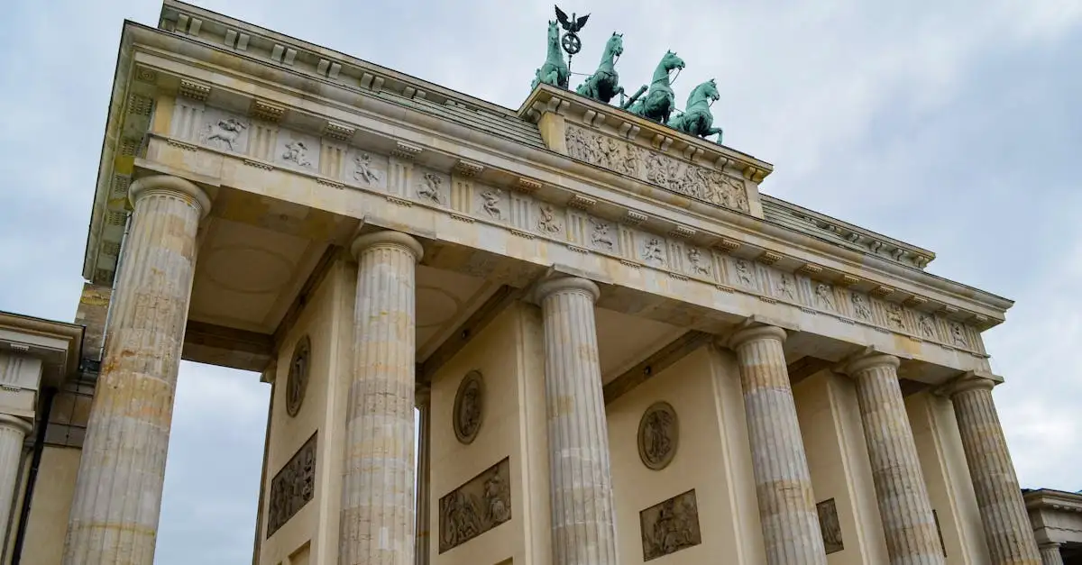 ¿En qué ciudad alemana se encuentra la Puerta de Brandeburgo?