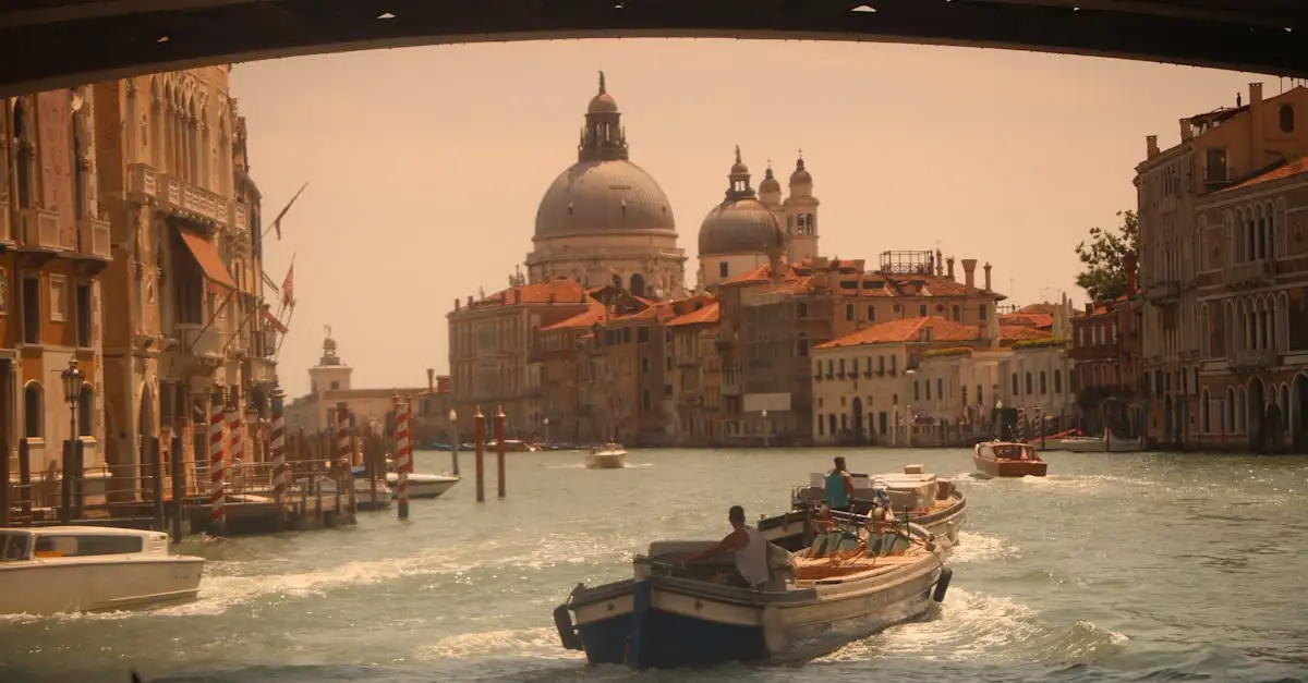 ¿Las góndolas son clave en el transporte de Venecia?