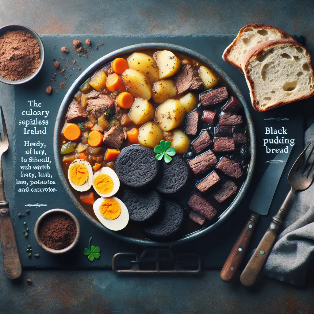¿Cuáles son las 3 especialidades culinarias más populares de Irlanda?
