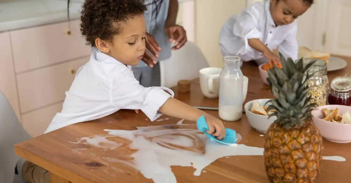 ¿La leche elimina manchas grasosas al limpiar? Descubre cómo.