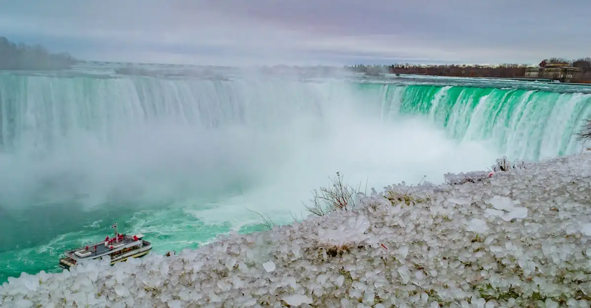 ¿Qué río forma las impresionantes cataratas del Niágara?