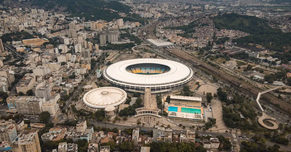 ¿Dónde está el famoso Estadio Maracanã en Río de Janeiro?