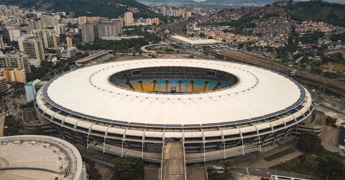 ¿Dónde está el famoso Estadio Maracanã en Río de Janeiro?