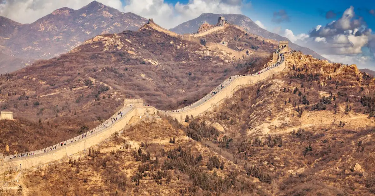 ¿Cómo se expandió la Gran Muralla China en la dinastía Ming?