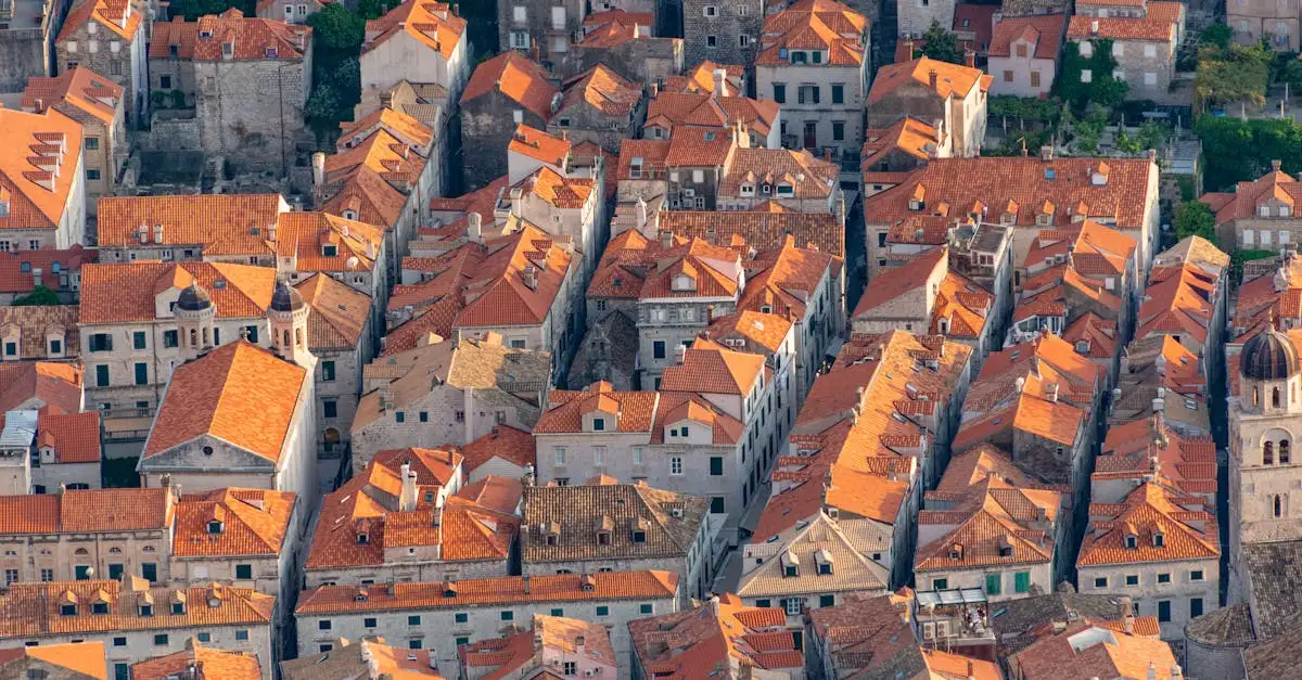 ¿Cuál es la ciudad croata con un hermoso centro medieval?