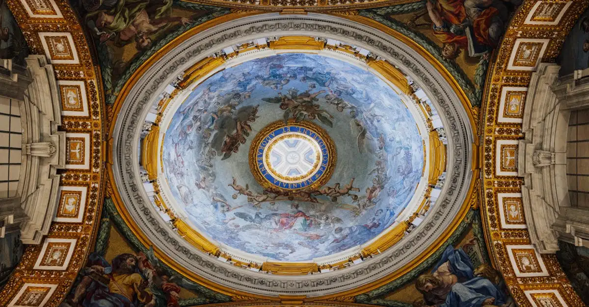 ¿Dónde está la cúpula de la basílica de Miguel Ángel?