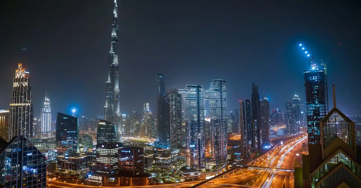 ¿Dónde se ubica el famoso Burj Khalifa?