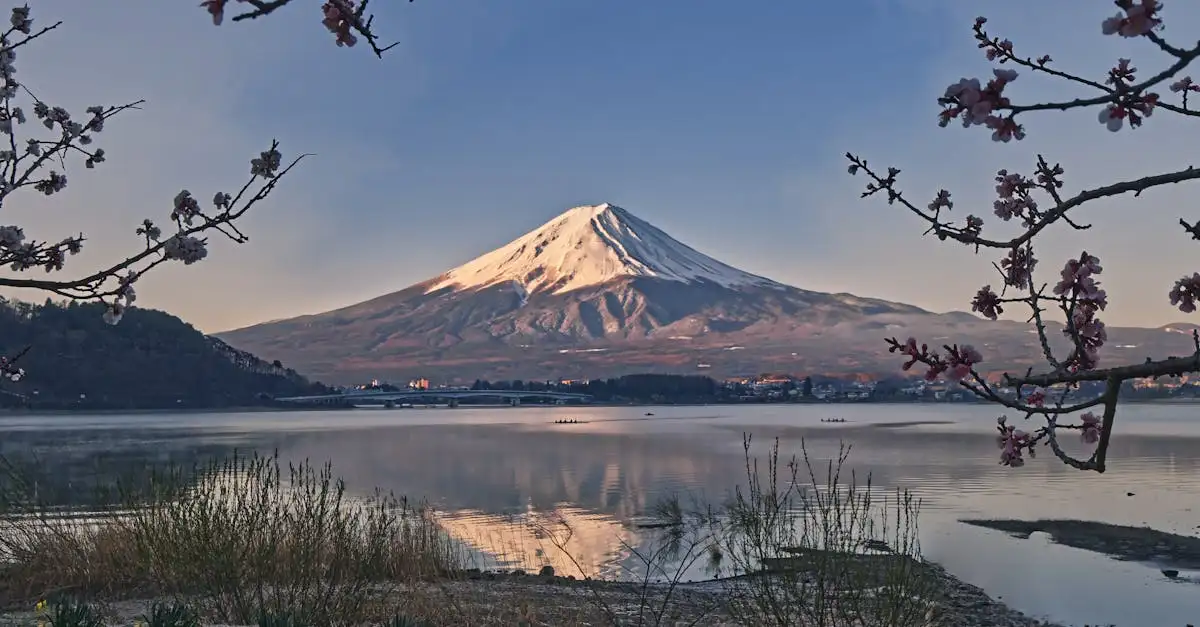 ¿Conoces la famosa montaña de Japón, el Monte Fuji?