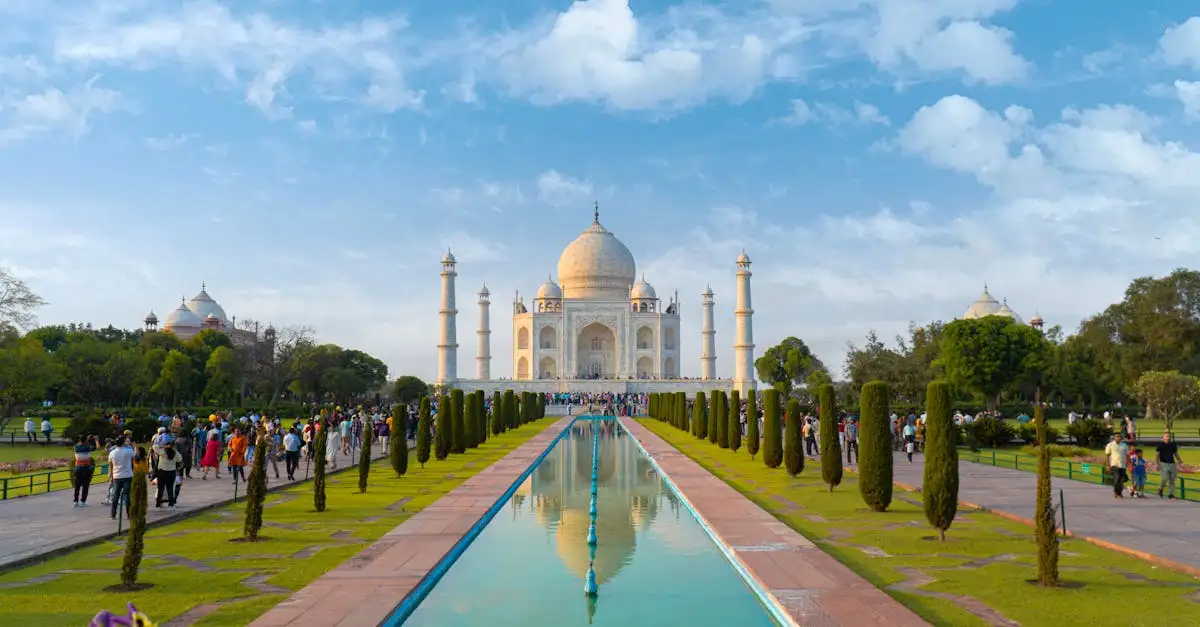 ¿En qué ciudad de India se encuentra el Taj Mahal?