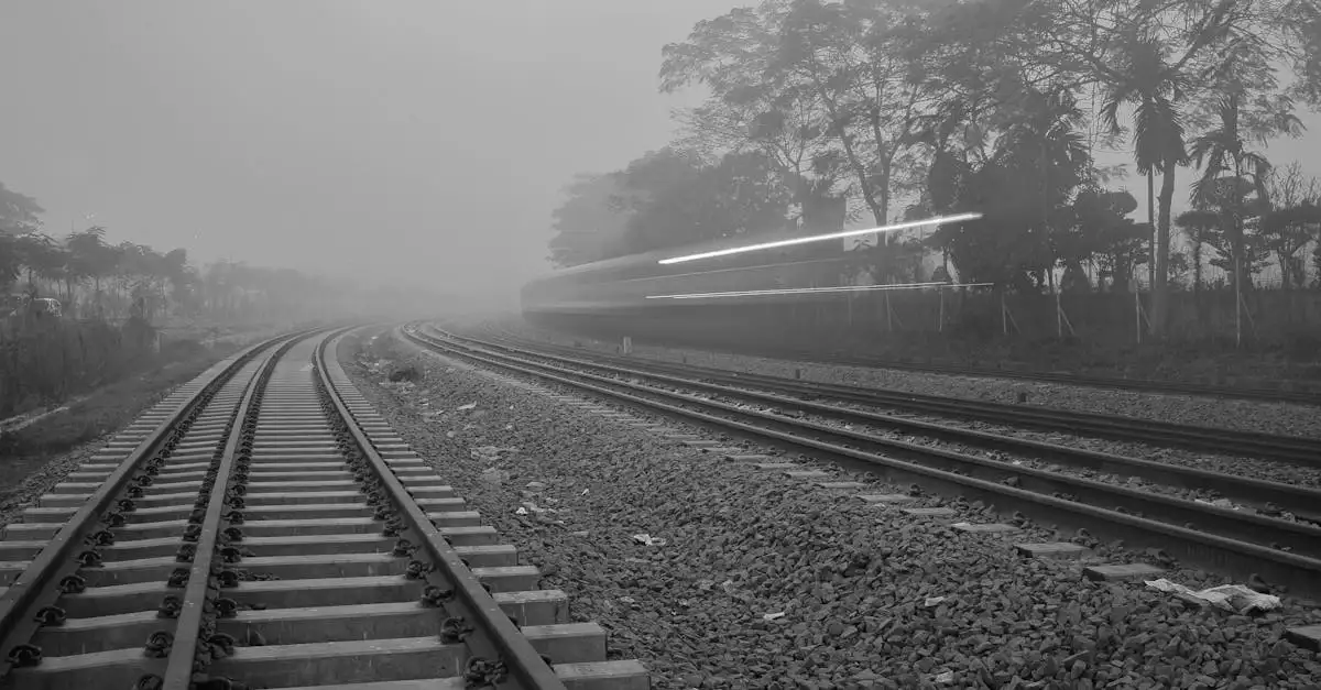 ¿Por qué son esenciales las vías de hierro fundido en el transporte?