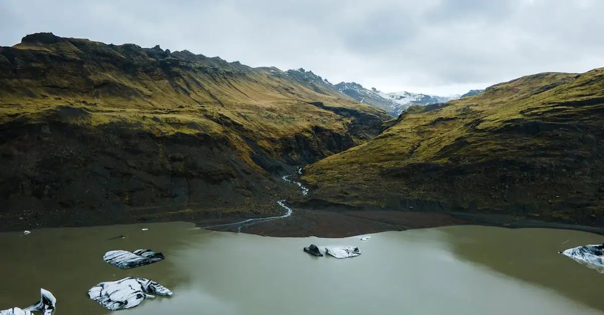 ¿Cuál es la isla de Islandia con el glaciar Vatnajökull?