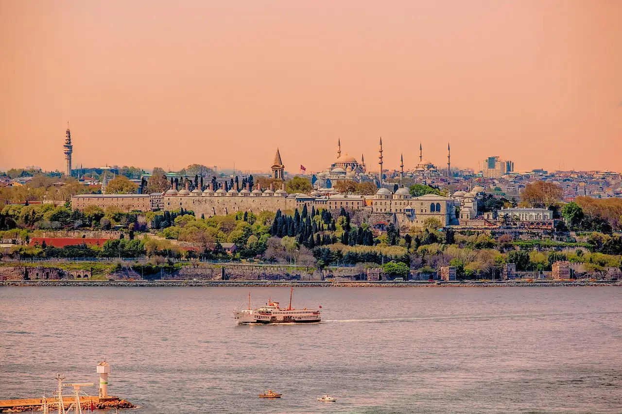 ¿Dónde está ubicado el Palacio Topkapi en Estambul?