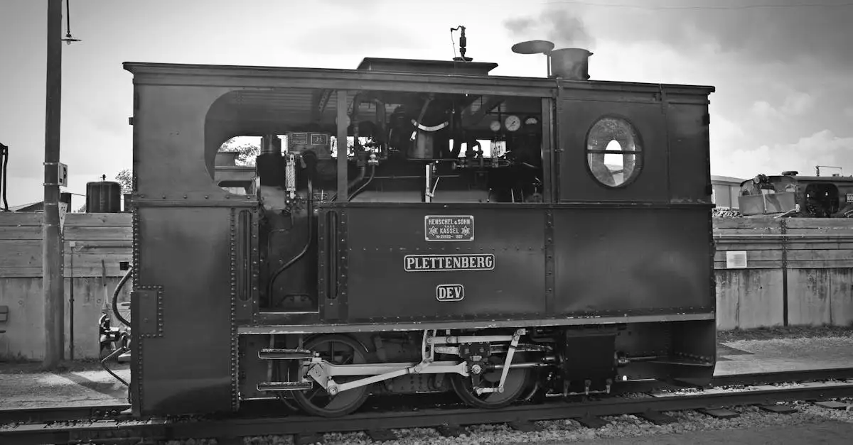 ¿Sabes cuál fue el primer transporte sobre rieles?