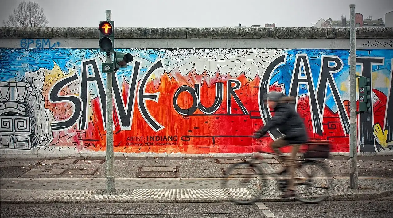 ¿Cuál fue el muro que dividió Berlín entre 1961 y 1989?
