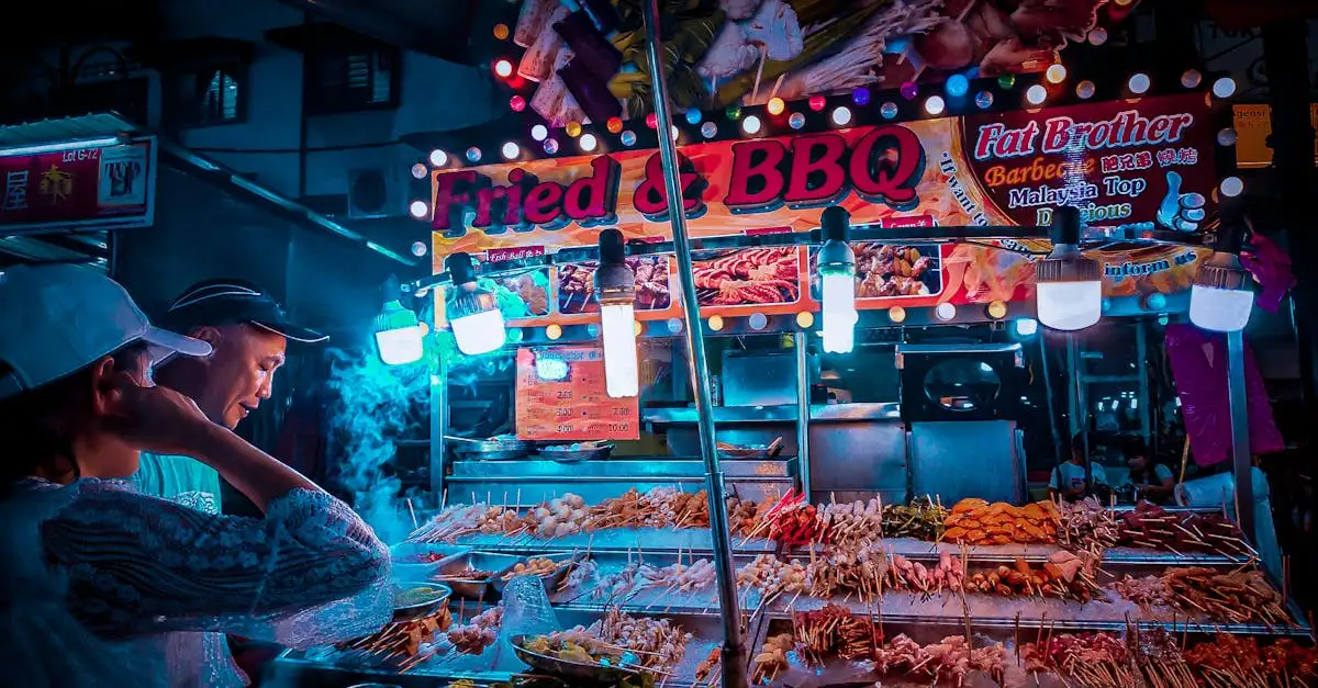 ¿Dónde disfrutar del mejor street food en Malasia?