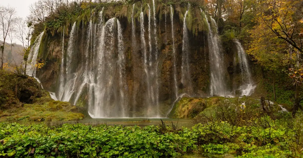 ¿Dónde está el famoso Parque Nacional de los Lagos de Plitvice?