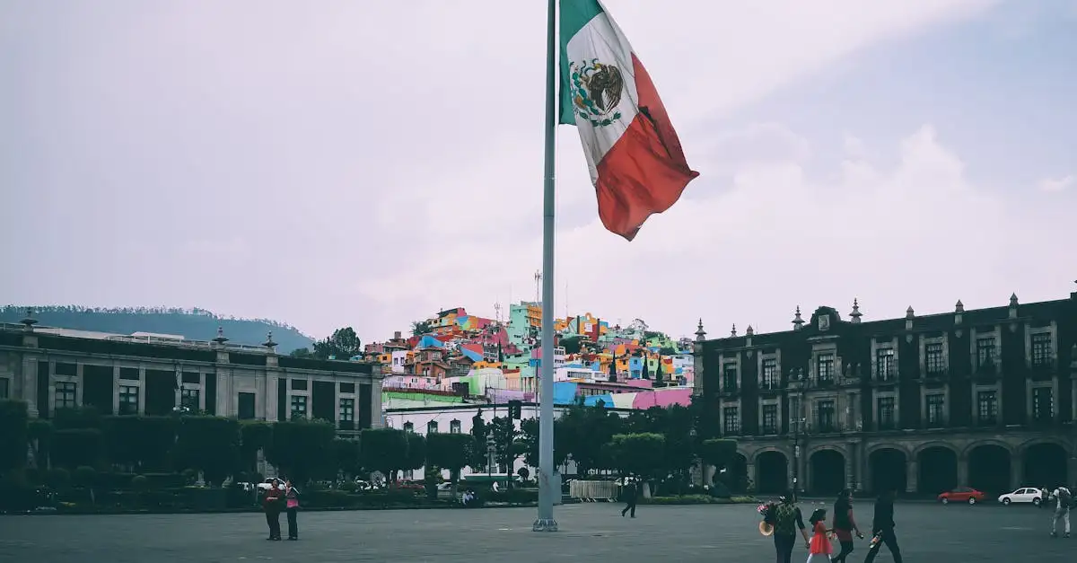 ¿Qué representa Tenochtitlán en la bandera de México?