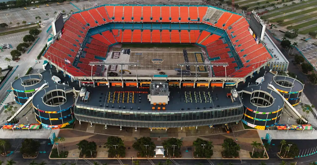 ¿Cuál es el estadio donde juegan los Miami Dolphins?