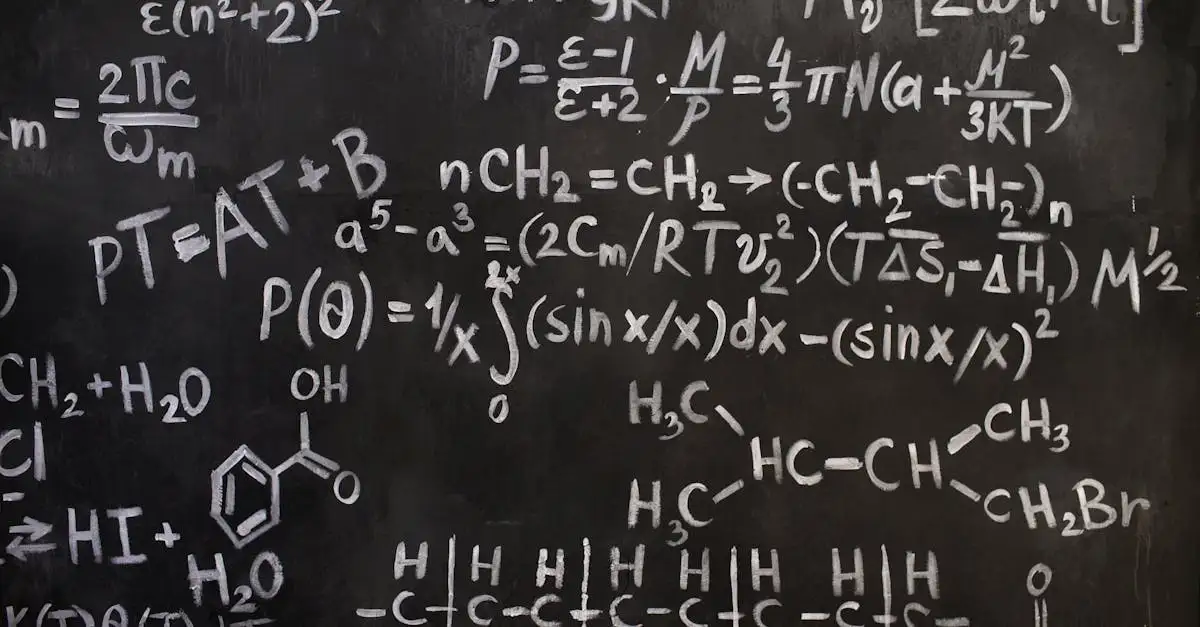 ¿Cuáles son las fórmulas del examen de matemáticas B?