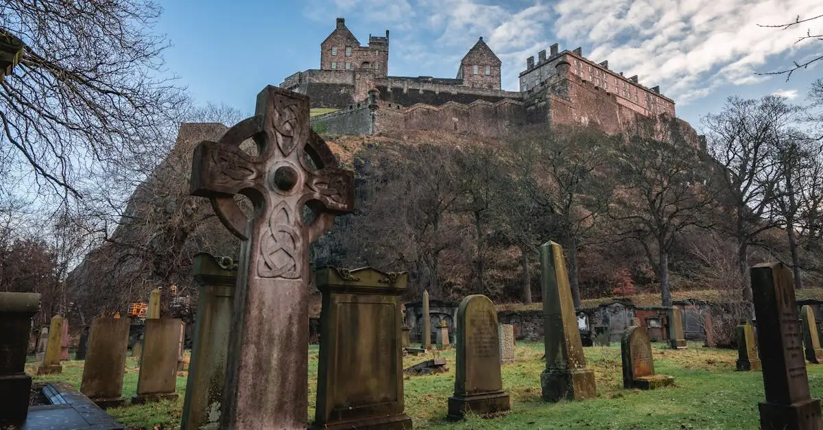 ¿Por qué es famoso el Castillo de Edimburgo en Escocia?
