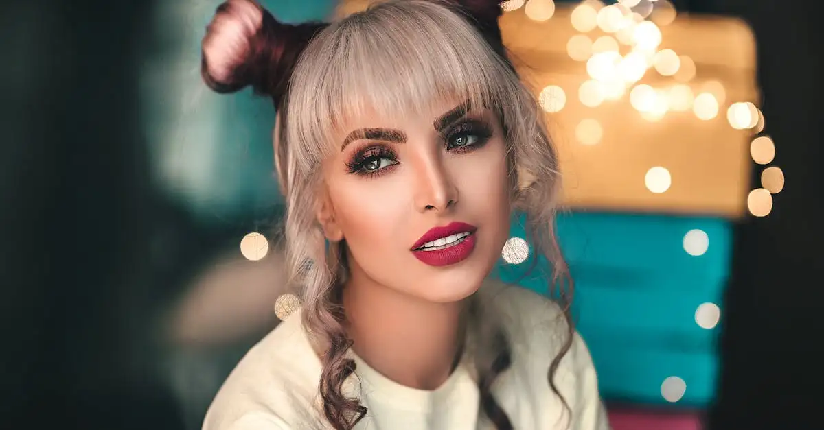 ¿Qué color de lápiz labial resalta ojos marrones?