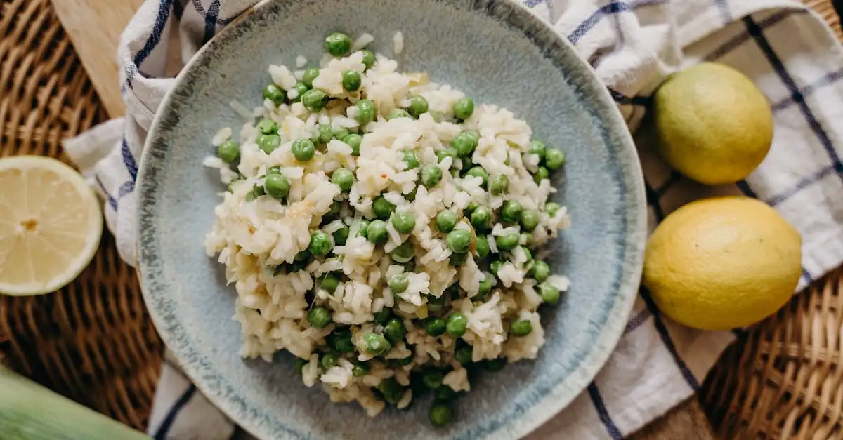 ¿Qué verduras combinan mejor con el risotto? ¡Descúbrelas!
