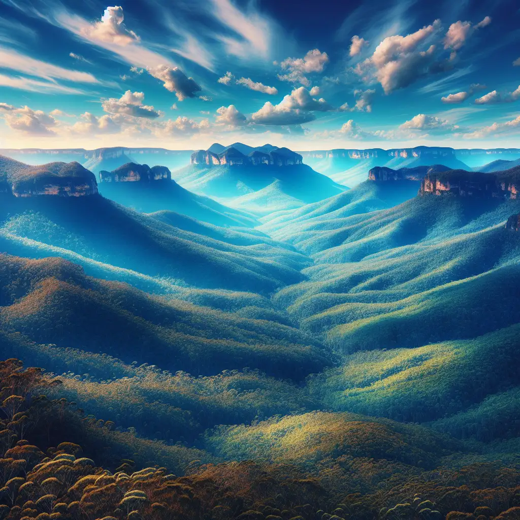 ¿Sabes cuál es el parque nacional de las Montañas Azules?