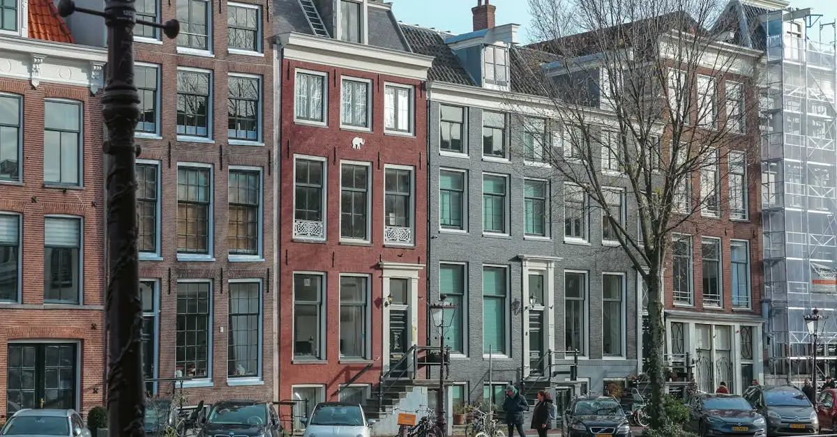 ¿Cuál fue la función principal de los canales de Ámsterdam?