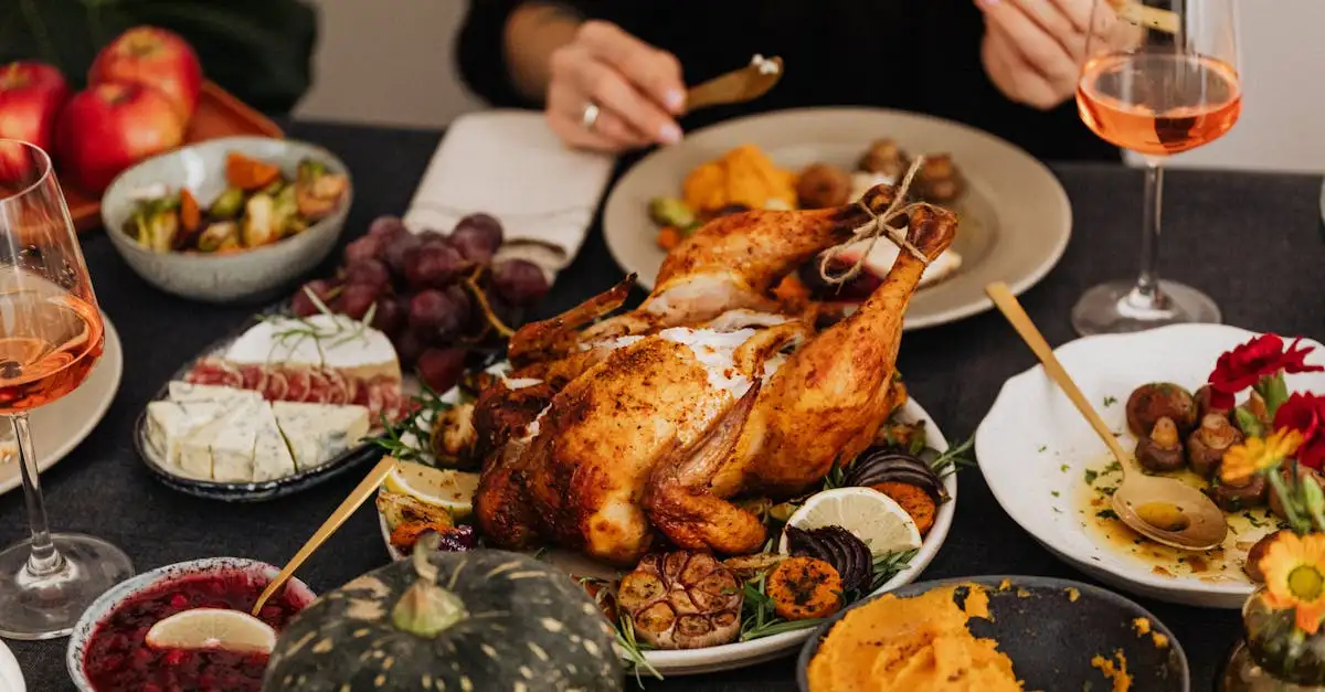 ¿Qué salsa es ideal para acompañar el pavo?