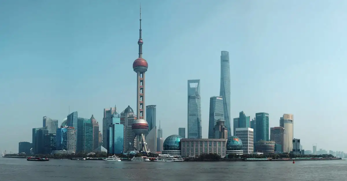 ¿Dónde está ubicada la Torre Jin Mao en Shanghái, China?